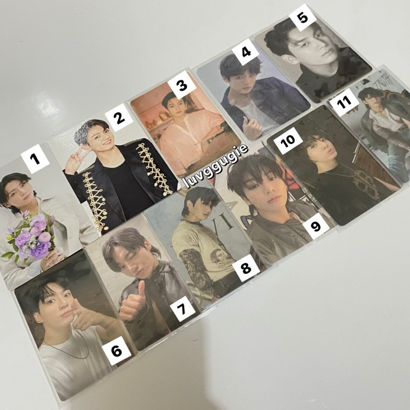 OFFICIAL PC MPC BTS JUNGKOOK GOLDEN PROOF TEAR DICON