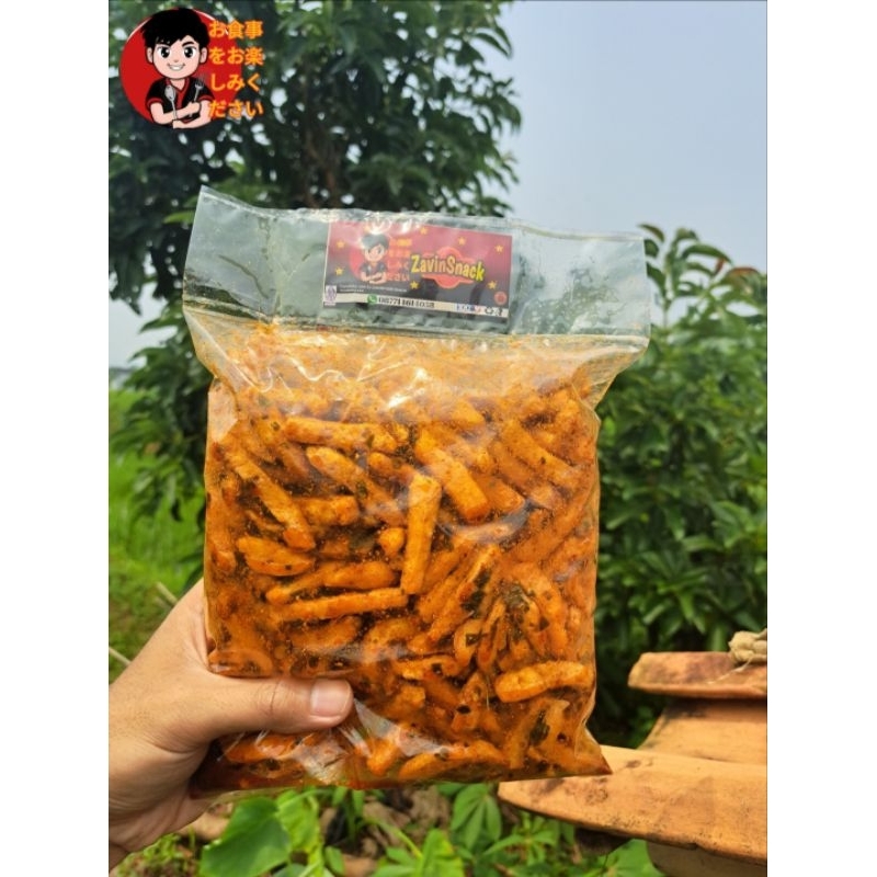 

BASRENG PEDAS DAUN JERUK EXTRA BUMBU KEMASAN 500GRAM ZAVINSNACK/FOOD