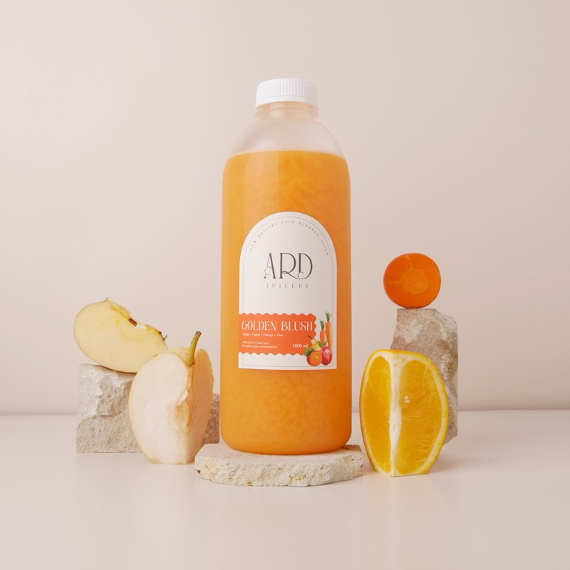 

GOLDEN BLUSH 1000ML - ARD Juicery 100% Cold Pressed Juice Fresh and Natural
