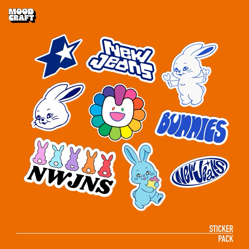 

Sticker Vinyl New Jeans - Sticker Pack | SP - 028