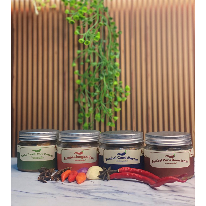 

PAKET BUNDLING 4 VARIAN SAMBEL
