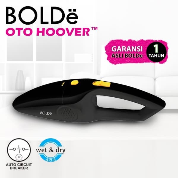 BOLDe Oto HOOVER ( Vacuum Cleaners Car ) Alat Penyedot Debu Mobil Vakum Cleaner