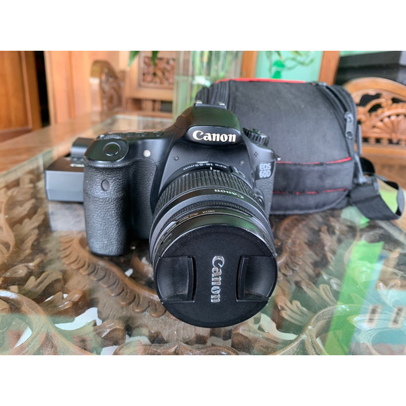 kamera canon 60d kit bekas / second