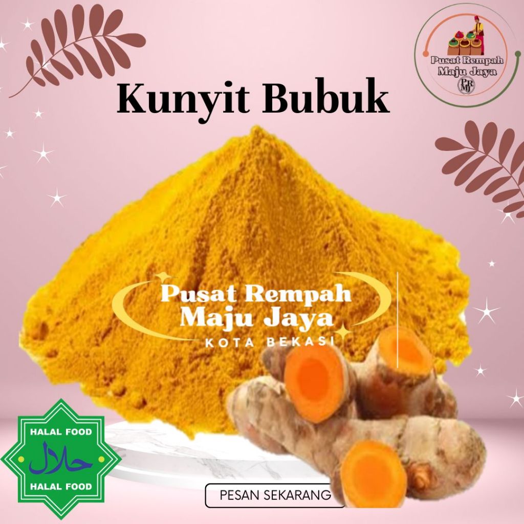

Kunyit Bubuk 250 gr repack