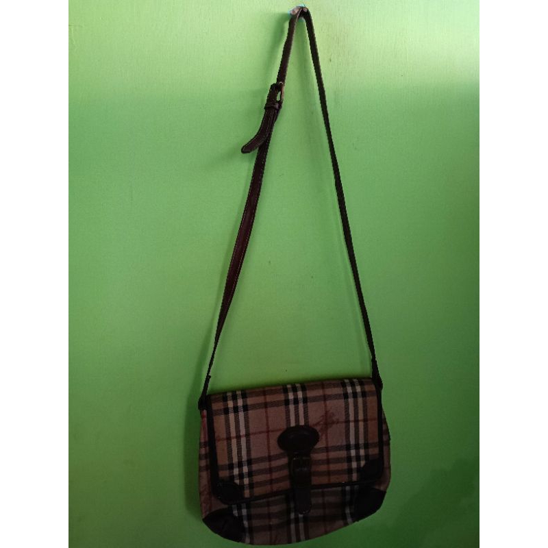 preloved tas vintage Burberry termurah