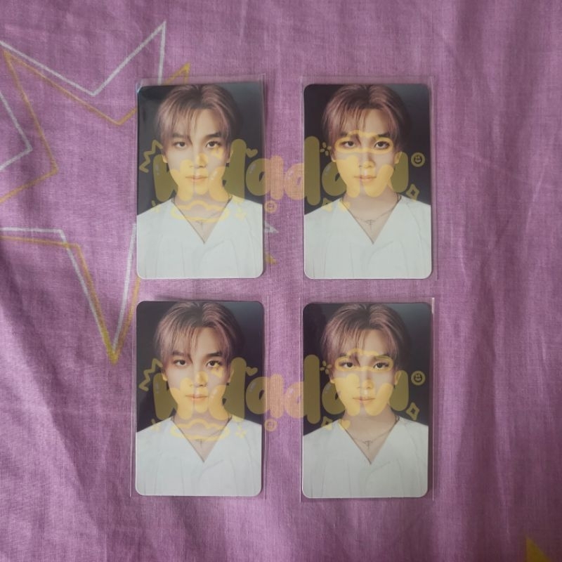 PHOTOCARD HAECHAN FORTUNE CARD TDS 3 NCT DREAM OFFICIAL