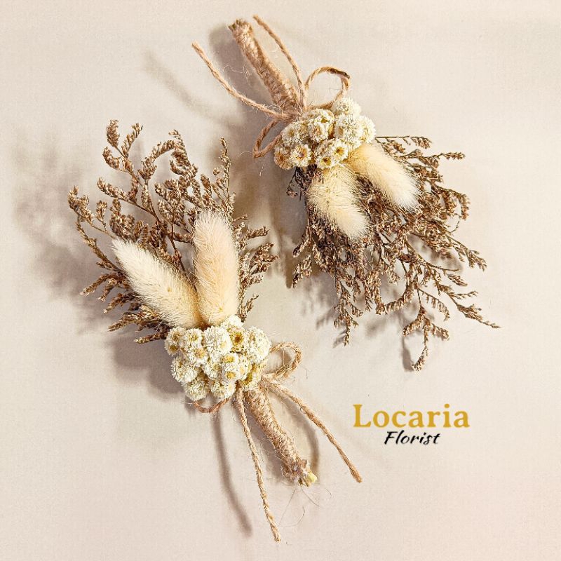Corsage Rustic/Bunga jas/Bunga Jas Pengantin