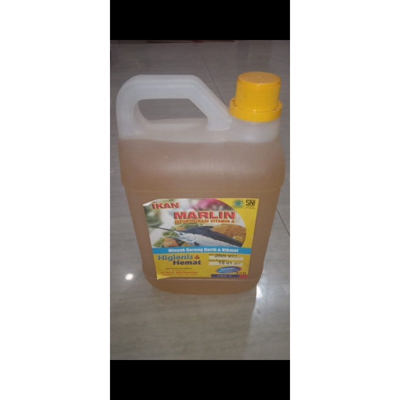 

Minyak Goreng Ikan Marlin 2 Liter