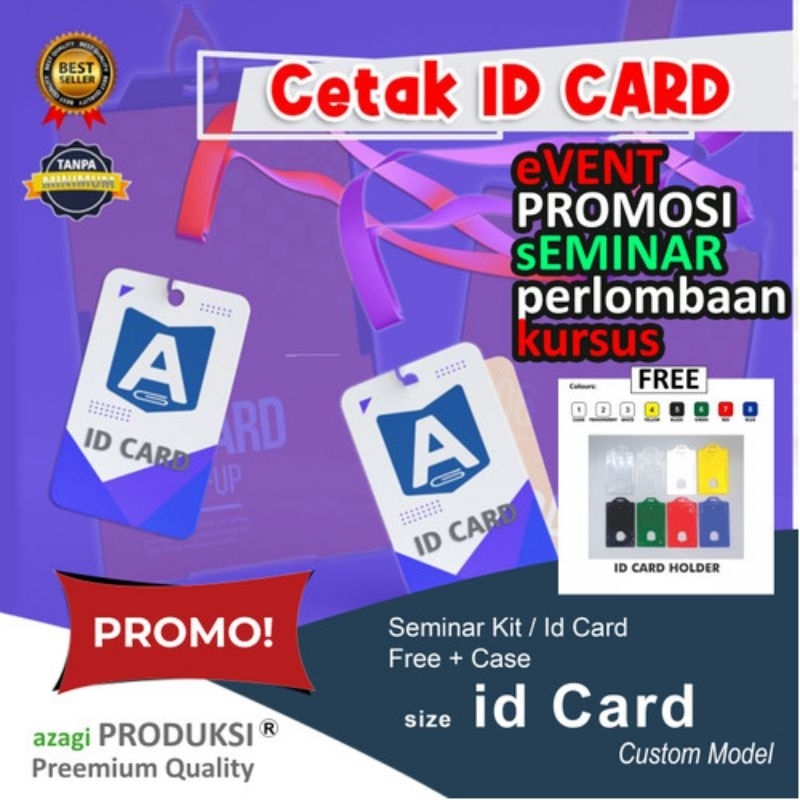

Cetak Id Card / Cetak UV tebal / Id Card Costom