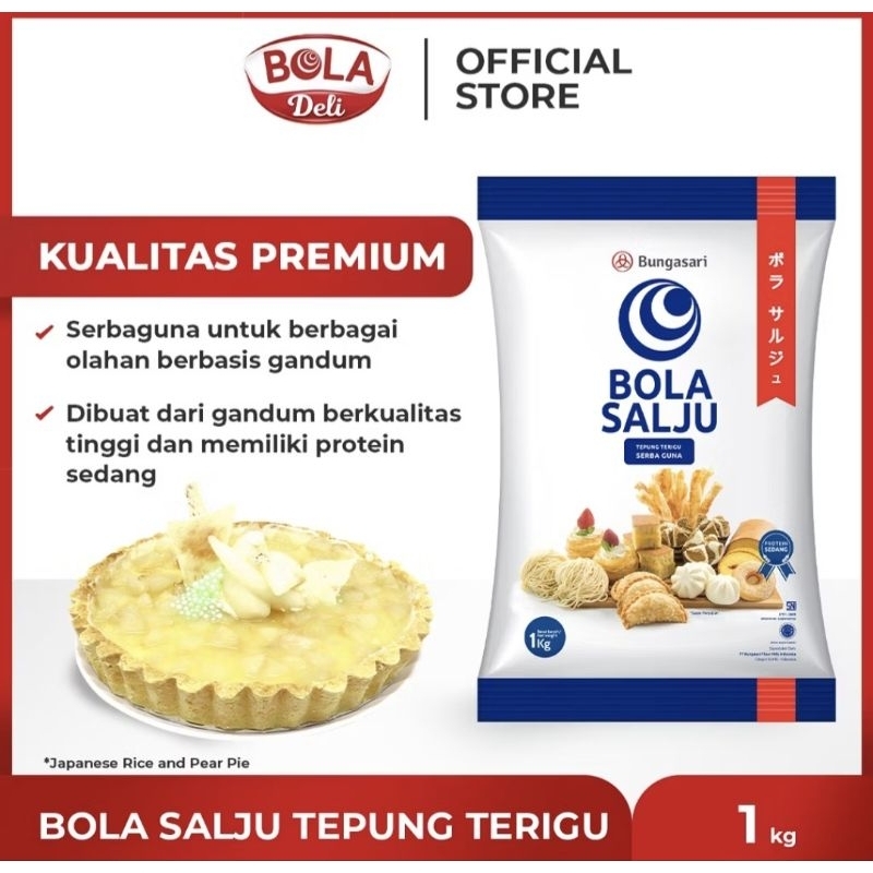 

BOLA SALJU TEPUNG TERIGU 1KG