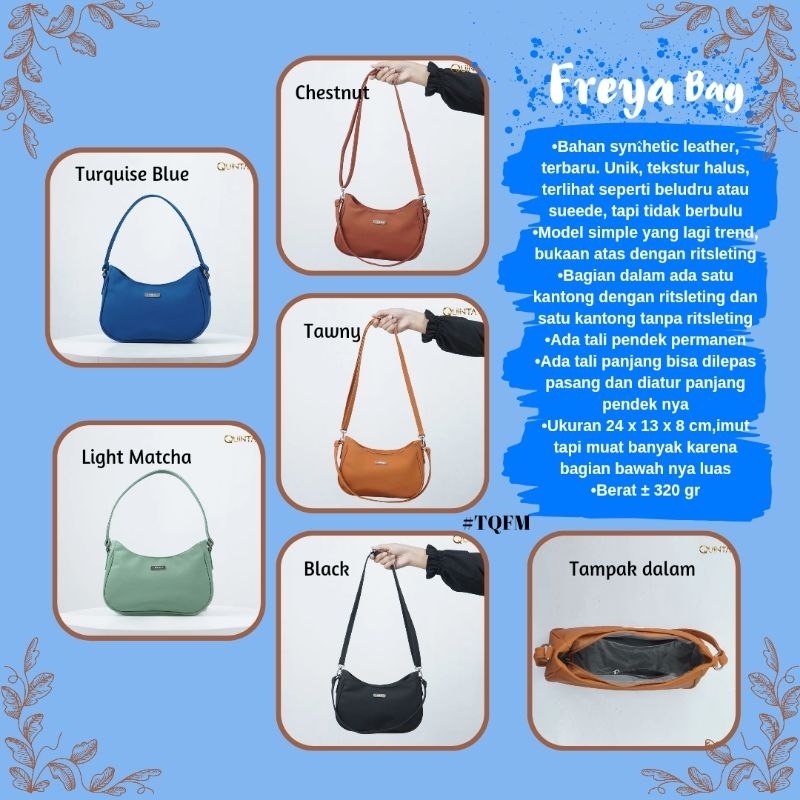 Tas wanita slempang | Freya bag | tas wanita