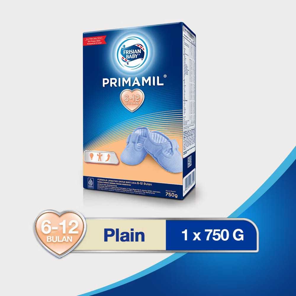 Frisian Flag Baby Primamil 750 gr Susu Formula Bayi (0-6 Bulan) - (6-12 Bulan)