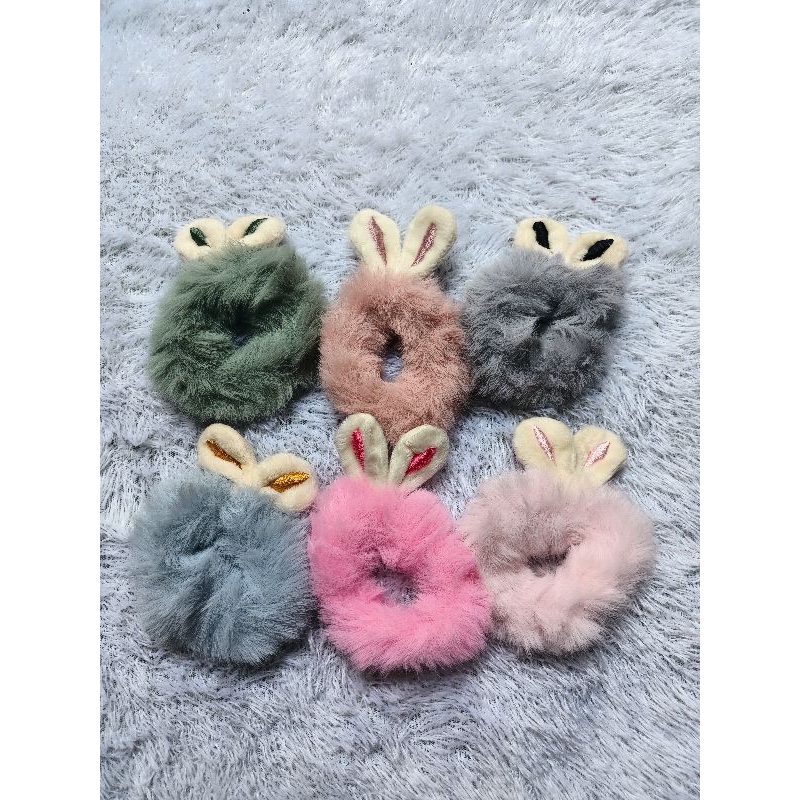 Ikat Rambut Bulu / Ikat Rambut Bulu Murah