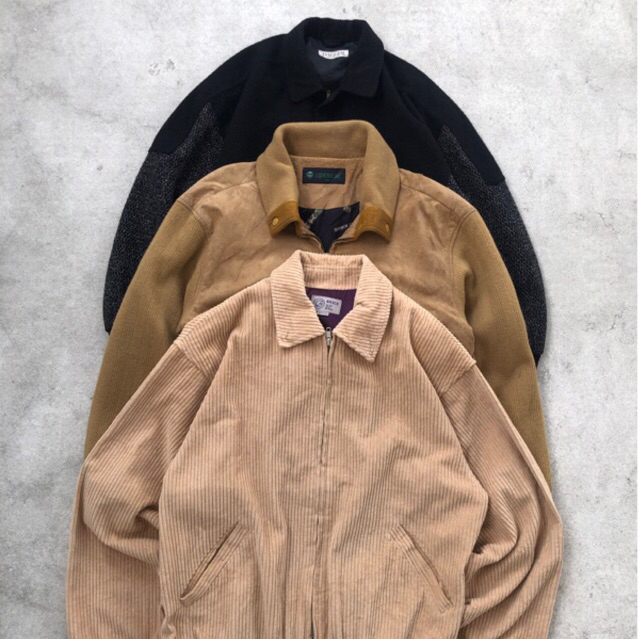 Jaket Vintage Work Wool Trucker Sherpa Jacket | Reuzeclub Thrift Shop