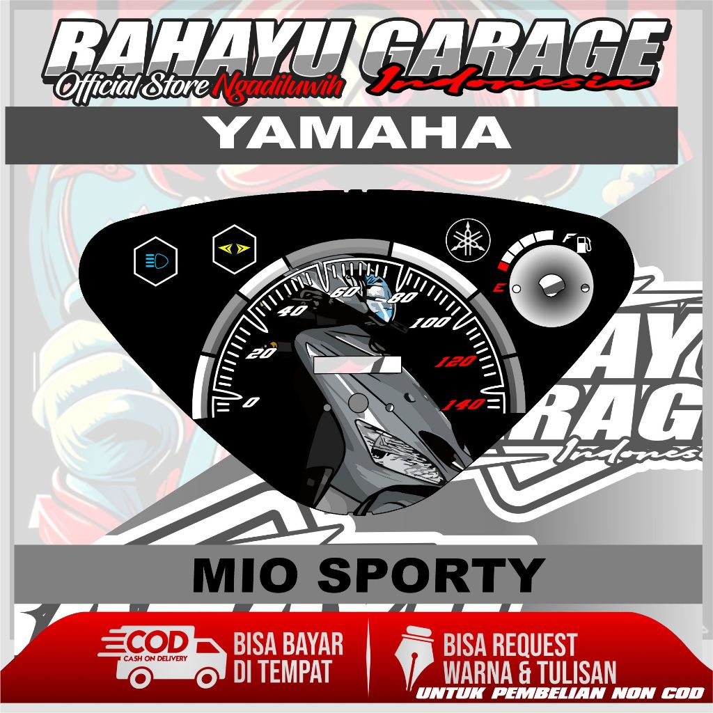 PAPAN SPEEDOMETER CUSTOM YAMAHA MIO SPORTY