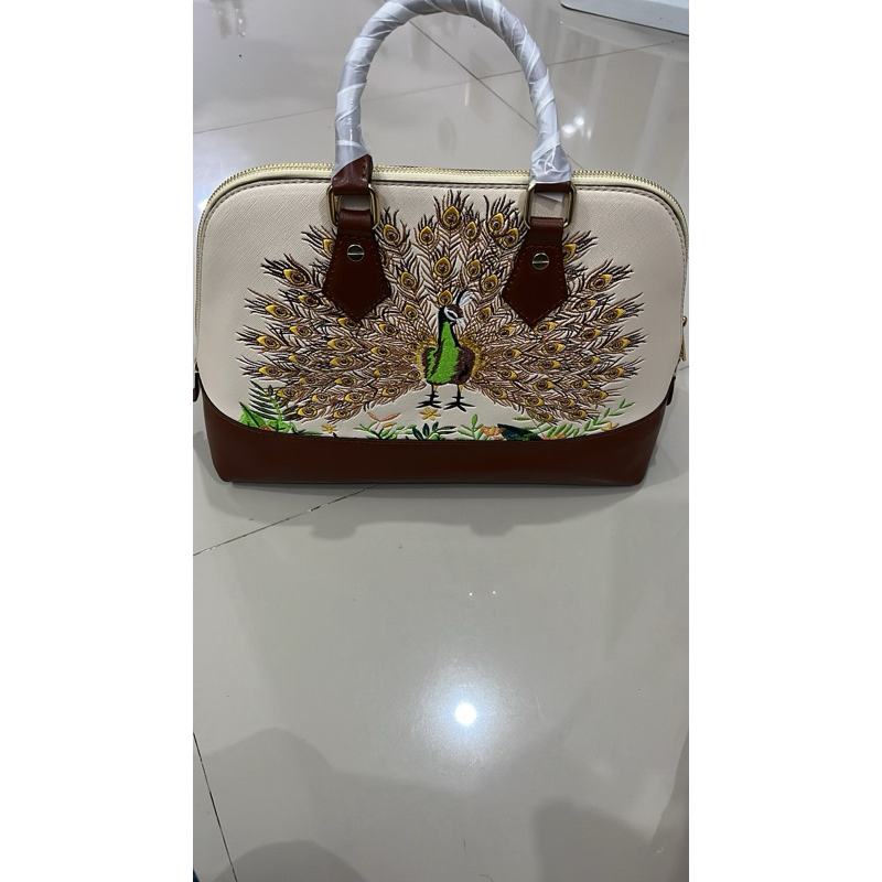 Tas bordir merak ocil