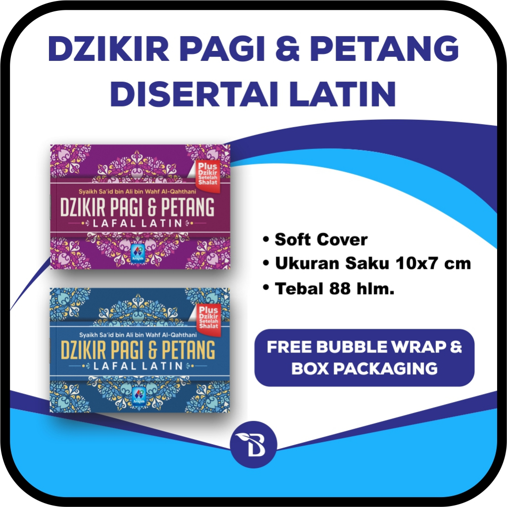 Dzikir Pagi Petang Lafal Latin Mini Soft Cover Pustaka Arafah