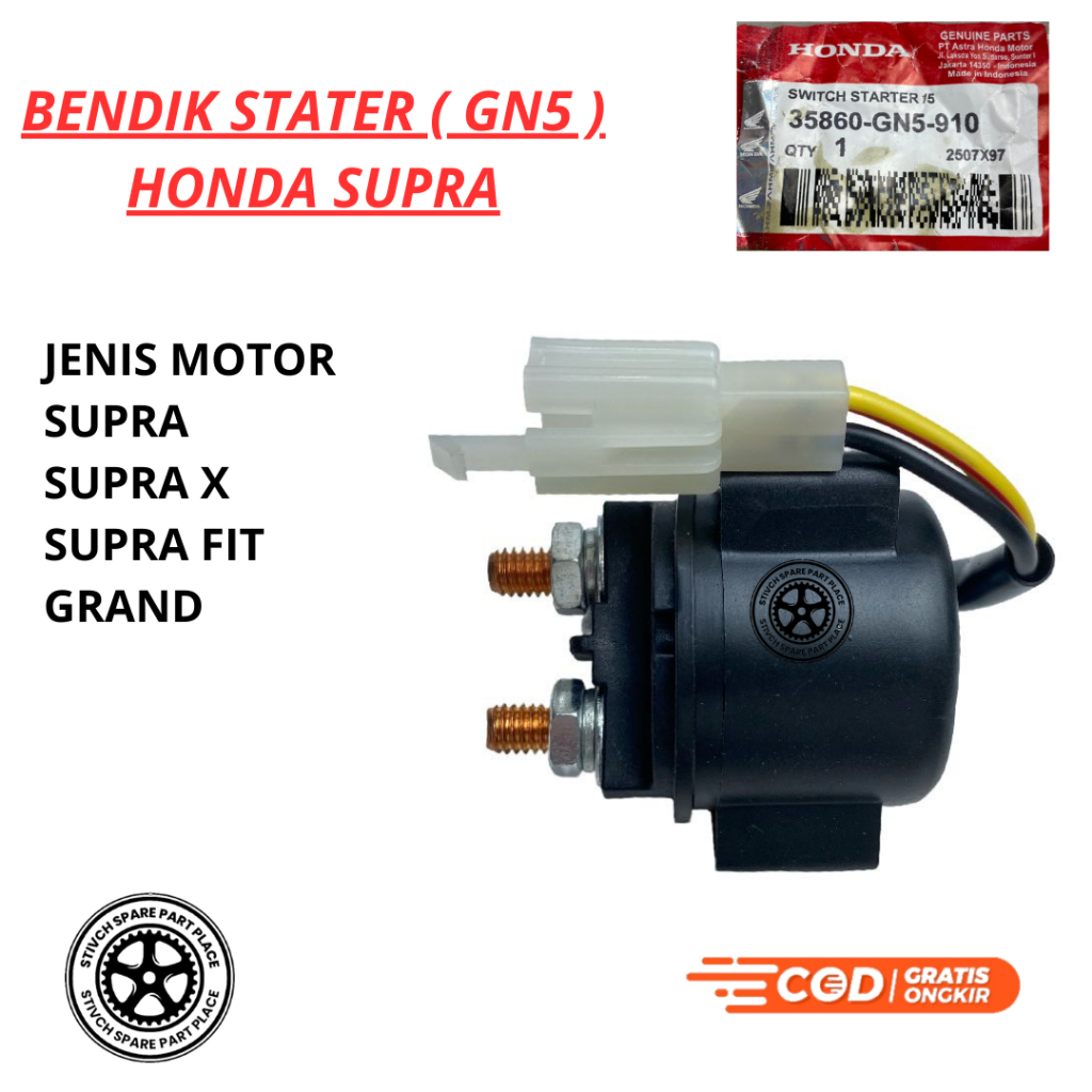 BENDIK STATER SWITCH STATER GRAND/SUPRA/SUPRA X/SUPRA FIT/ GN5/BENDIK SWITCH STATER GRAND/SUPRA