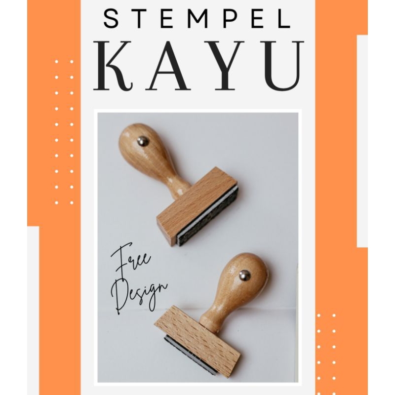 

STEMPEL KAYU / RUNAFLEX / UKURAN STANDART