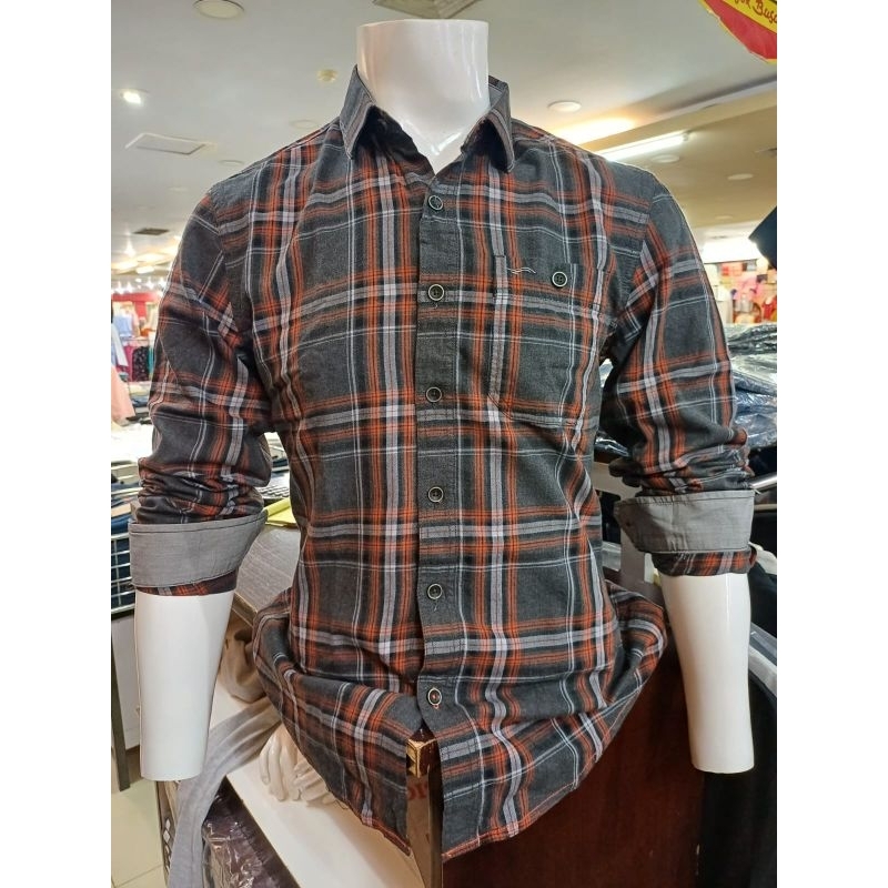 CARDINAL JEANS KEMEJA PRIA SLIMFIT