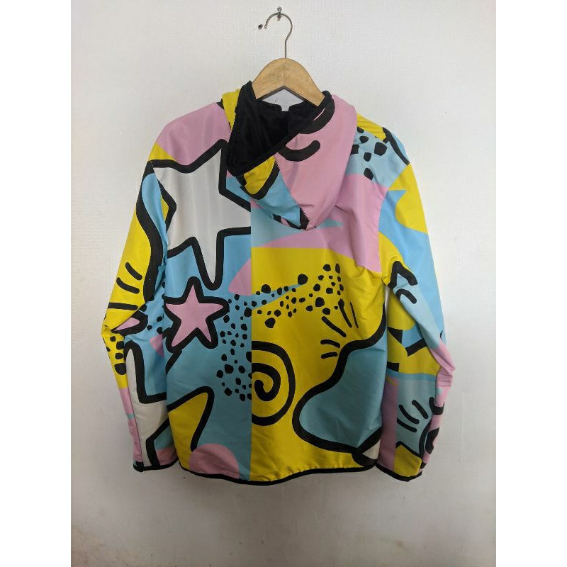 JAKET VINTAGE RUNNING 90s REASON FULL PRINT