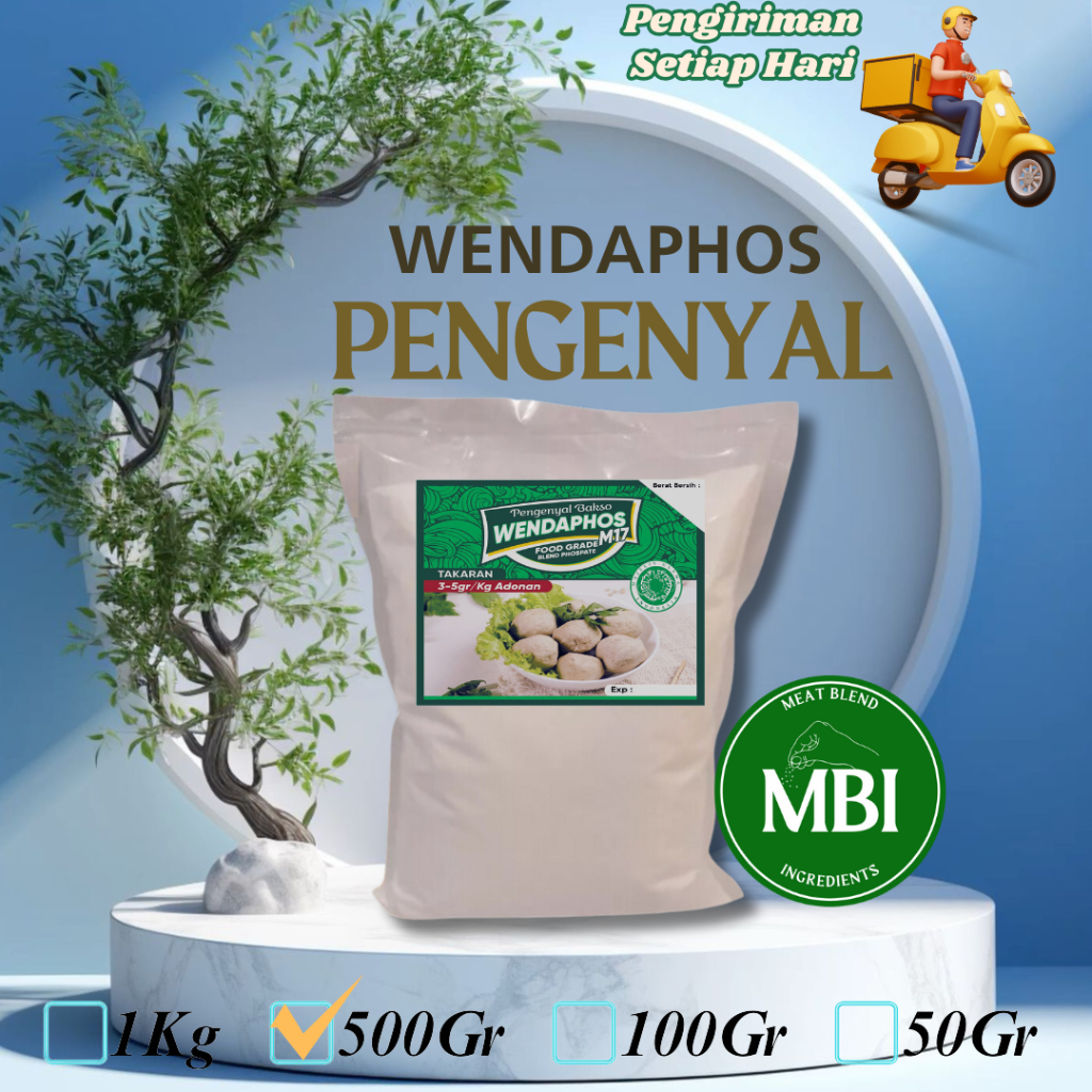 

Wendaphos | Pengenyal Unggulan Bakso, Nugget, Sosis, Dimsum dll (500gr)