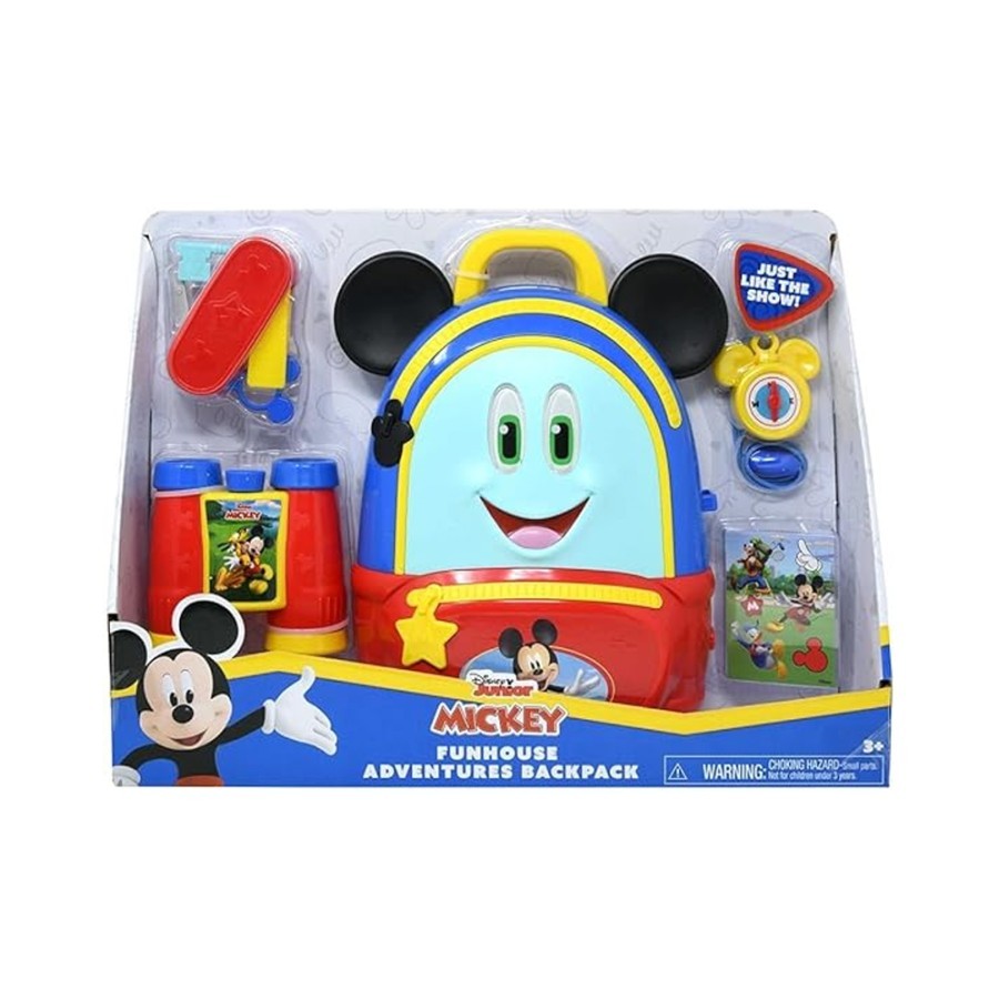 Disney Junior Mickey Mouse Just Play Funhouse Adventures Backpack