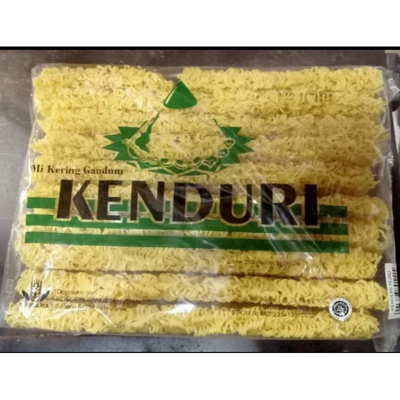 

Mie Kering Kenduri 500 gr / 785 gr (termasuk bubble wrap)