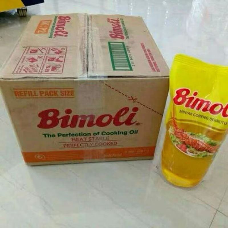 

Bimoli Minyak Goreng 1liter x 6pcs dan 1 Dus isi 12 x 1Liter Termurah Terlaris