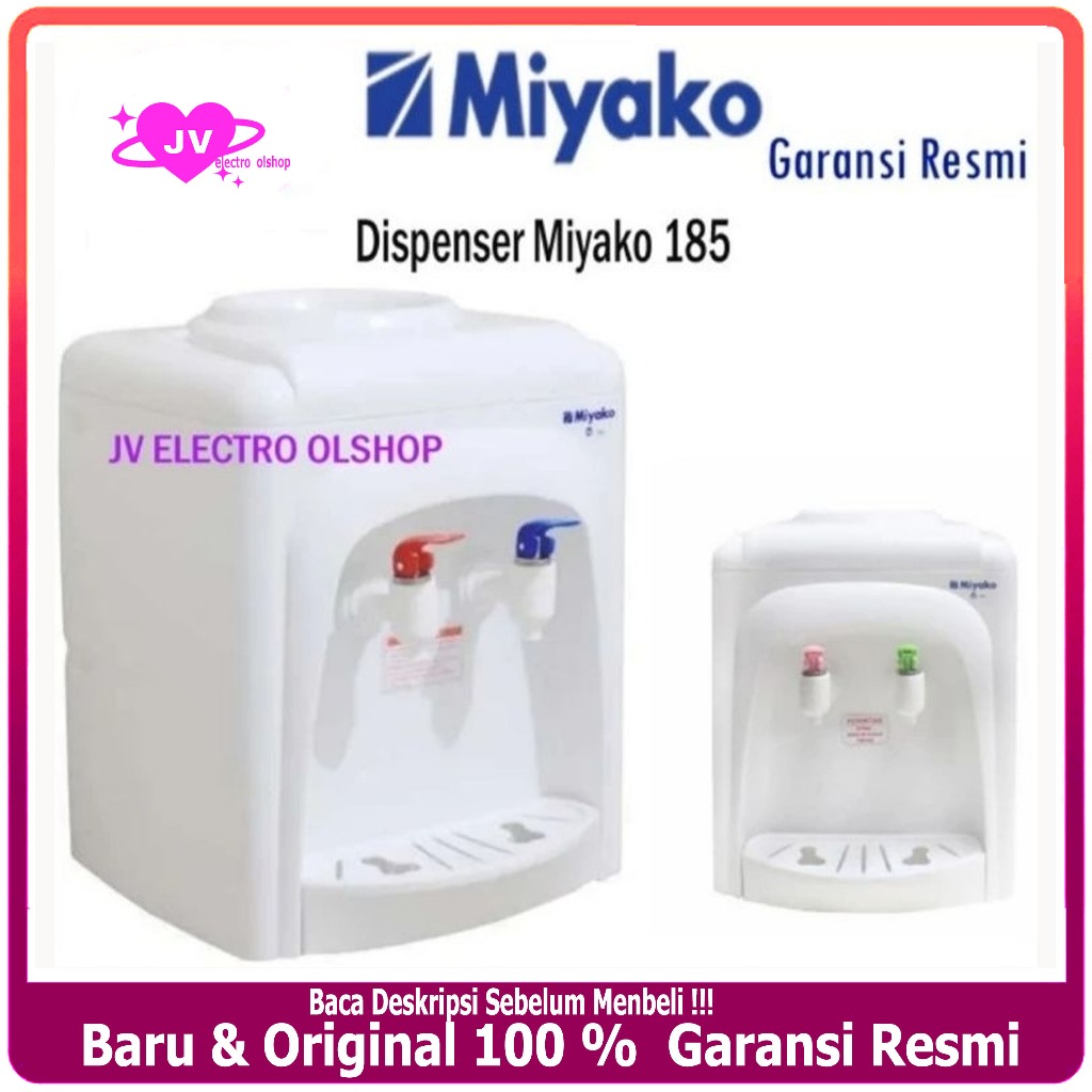 MIYAKO WD185H Dispenser Air Panas - Normal / Dispenser Miyako WD185-H 350watt