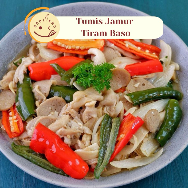 

Tumis Jamur Tiram Baso 450gr