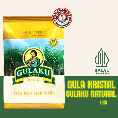 

GULA PASIR KRISTAL GULAKU KUNING 1 KG