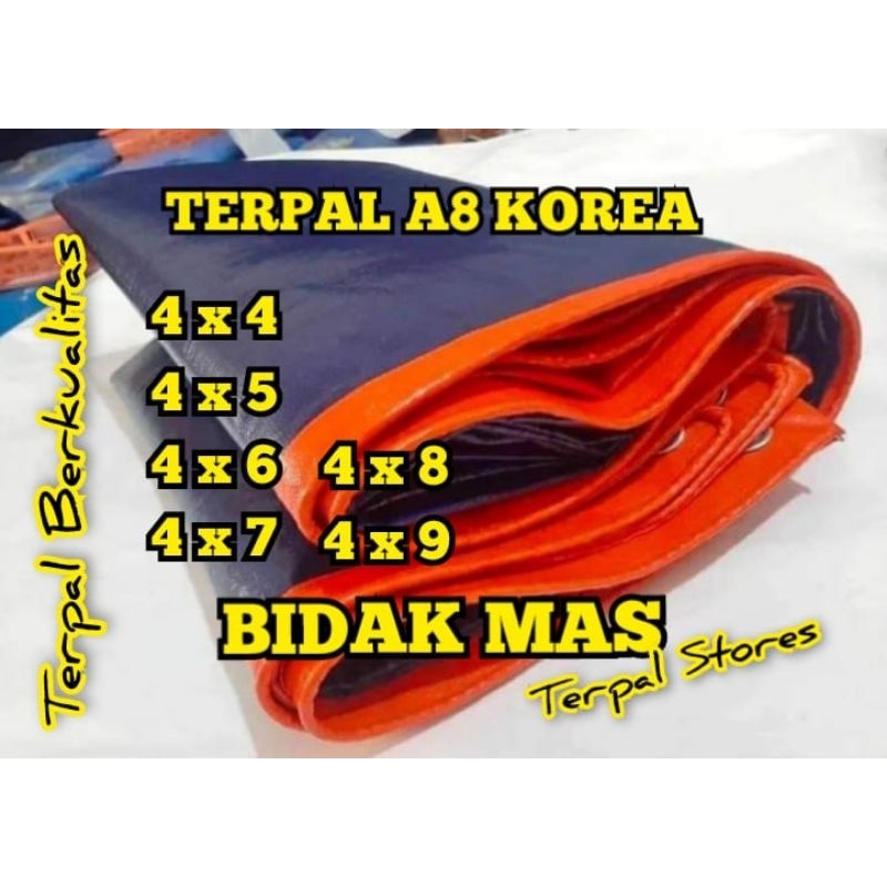 terpal lembaran A8 Korea terpal tenda truk