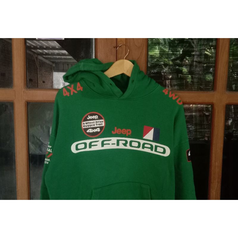Hoodie Jeep Off Road Second Pria Wanita