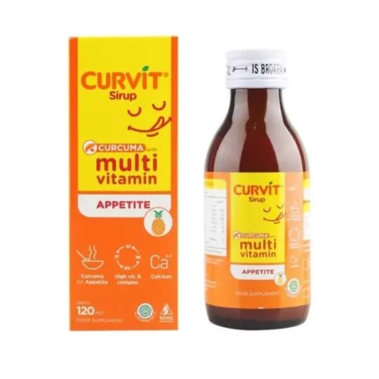 CURVIT SYRUP PENAMBAH NAFSU MAKAN