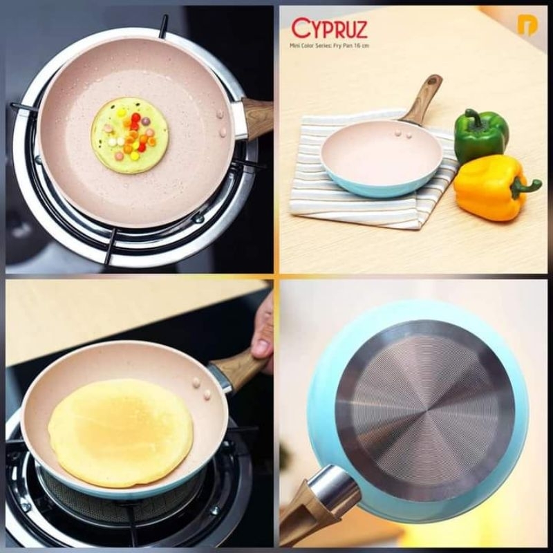 Cypruz Mini Color Series Fry Pan 16 Cm
