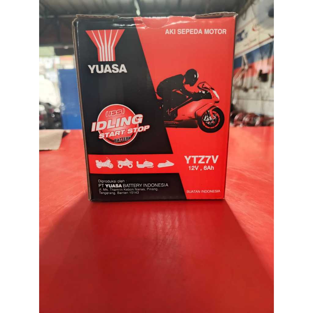 AKI YUASA ALL UKURAN YTZ5S, YTZ6V, YTZ7V, YT7C, YB3L, YB7B, YB5L