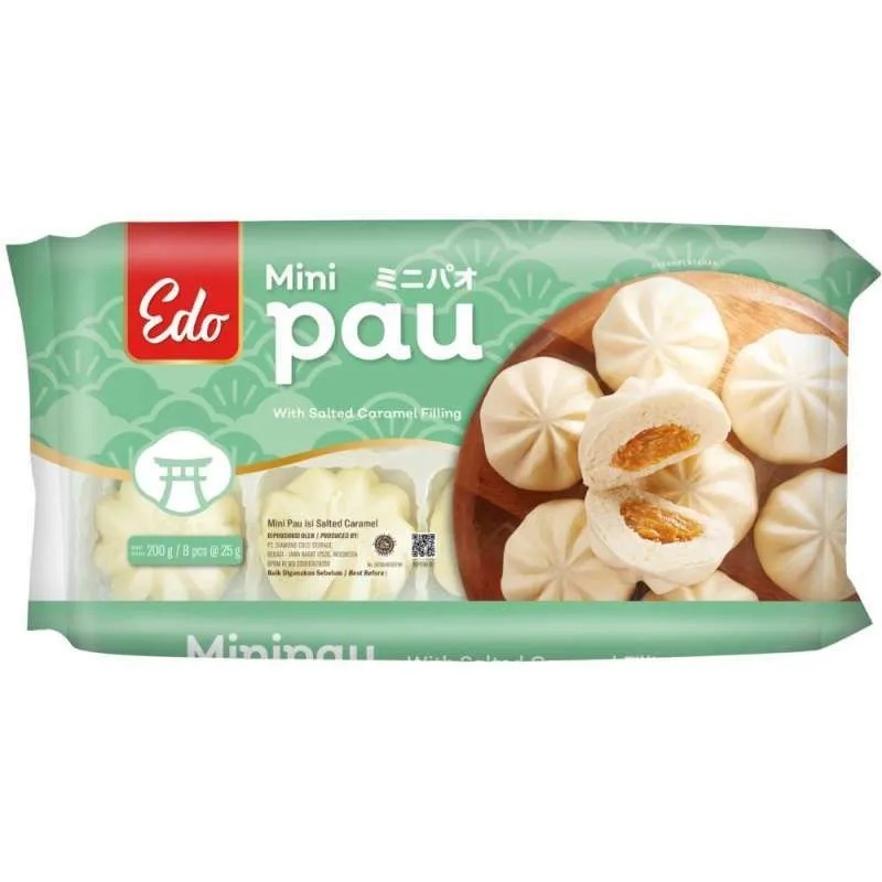 

Edo Mini Pau Salted Caramel 8pcs 200gr