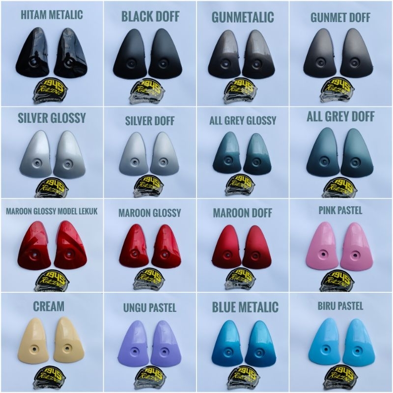 KUPINGAN HELM MIRIP MODEL GM EVOLUTION, TIDAK COCOK UNTUK GM EVOLUTION ORIGINAL, SIDE COVER UNTUK HE