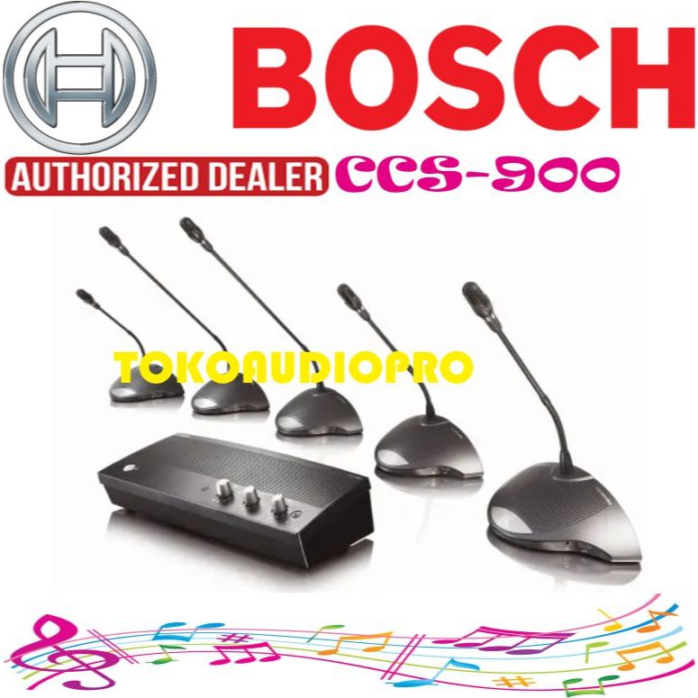 Mic Bosch CCS900 Ultro Conference System Microphone Bosch CCS-900 Microphone Rapat