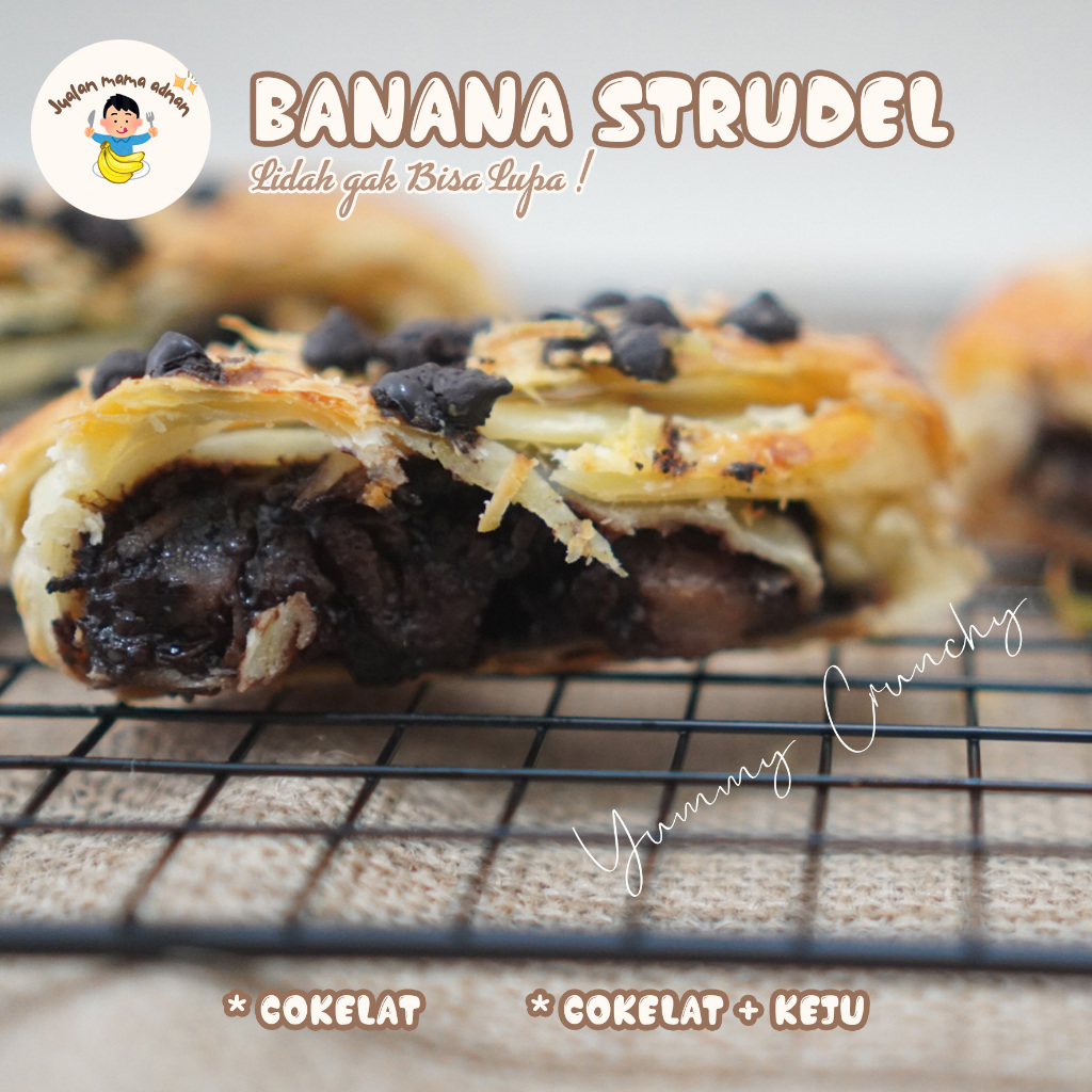 

Banana Choco Puff/Banana Strudel/Banana Choco Cheese