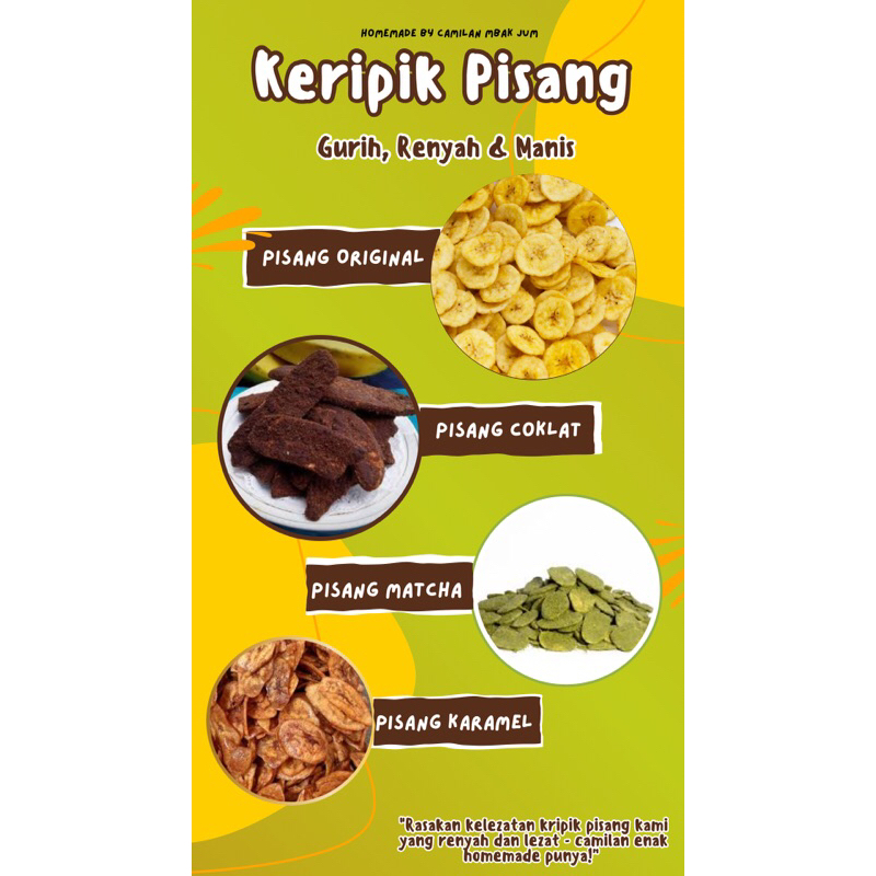 

Keripik Pisang mbak Jum