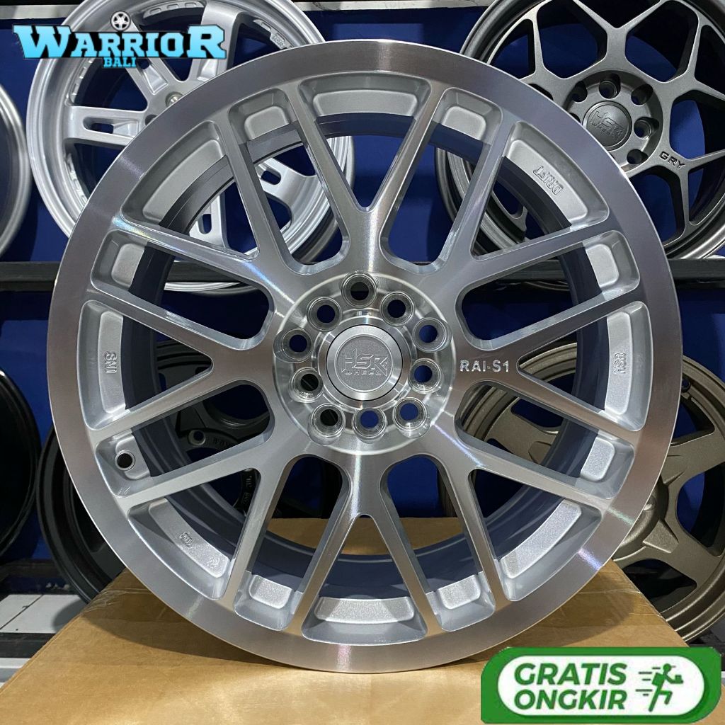 Velg Racing Mobil Veloz New Sienta Xpander Hrv Ring 17 HSR RAI-S1 R17