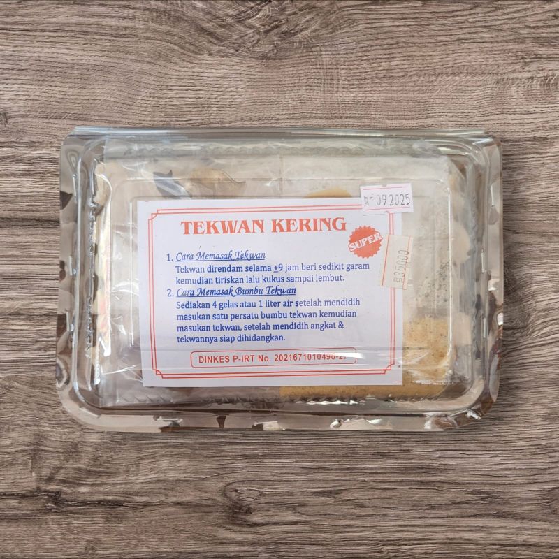 

TEKWAN KERING + BUMBU