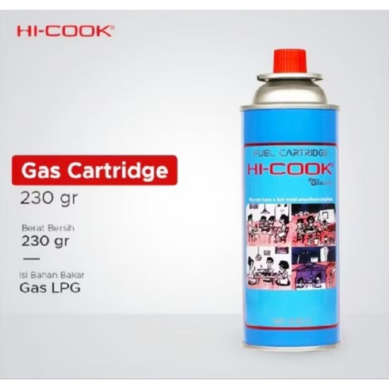 GAS PORTABLE HICOOK ORIGINAL || BUKAN REFILL
