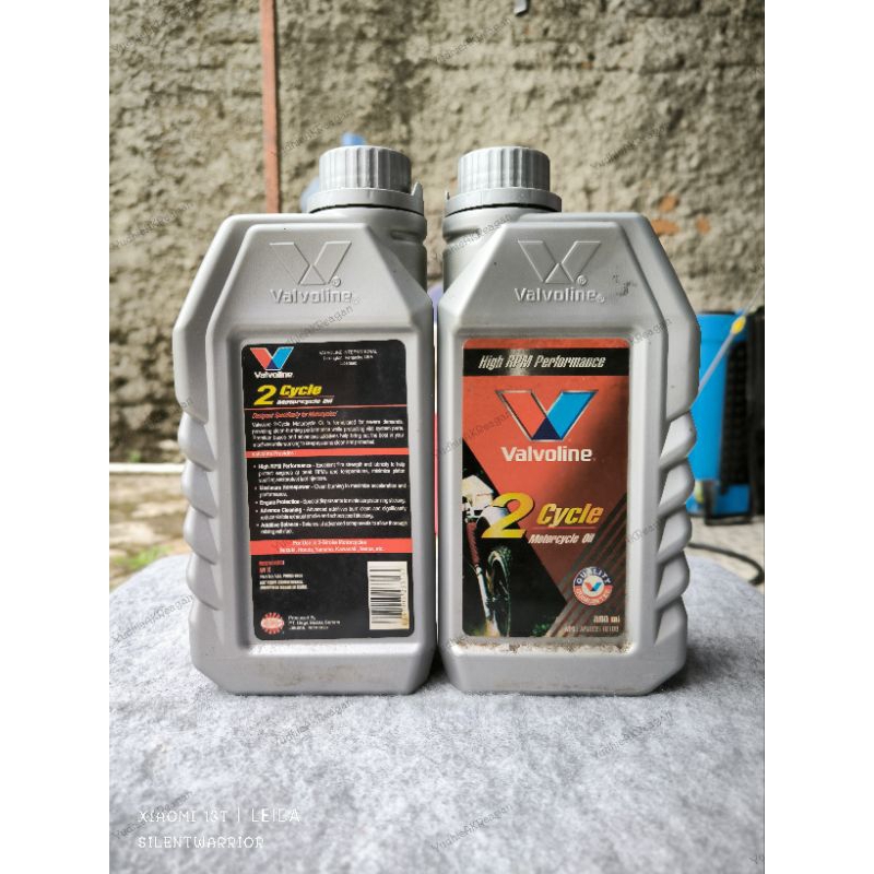 Oli Samping jadul lawas Valvoline 2T