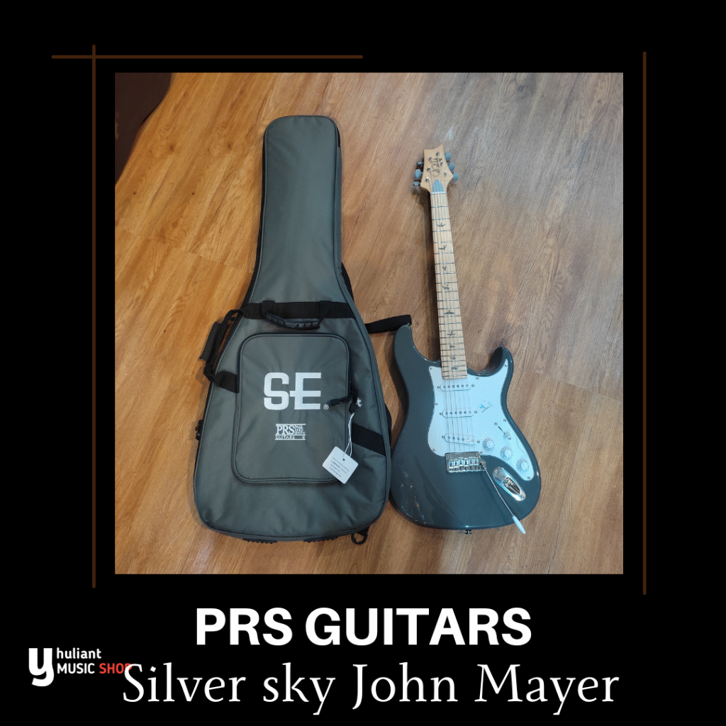 Gitar Elektrik PRS SE Silver Sky John Mayer Original Second Like NEW