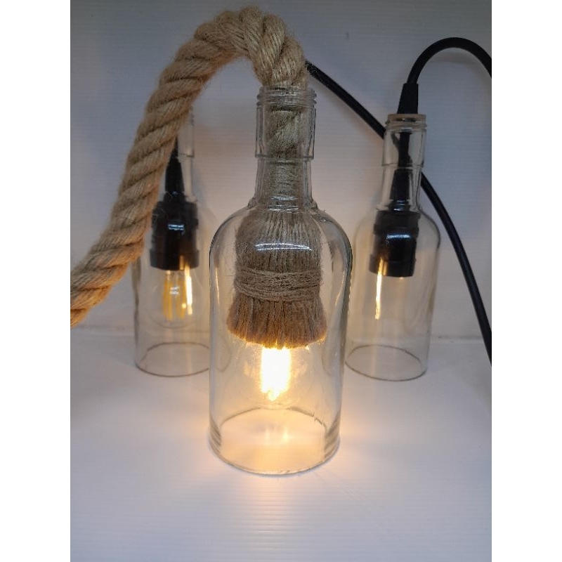 DIY Lampu Gantung Botol Bekas