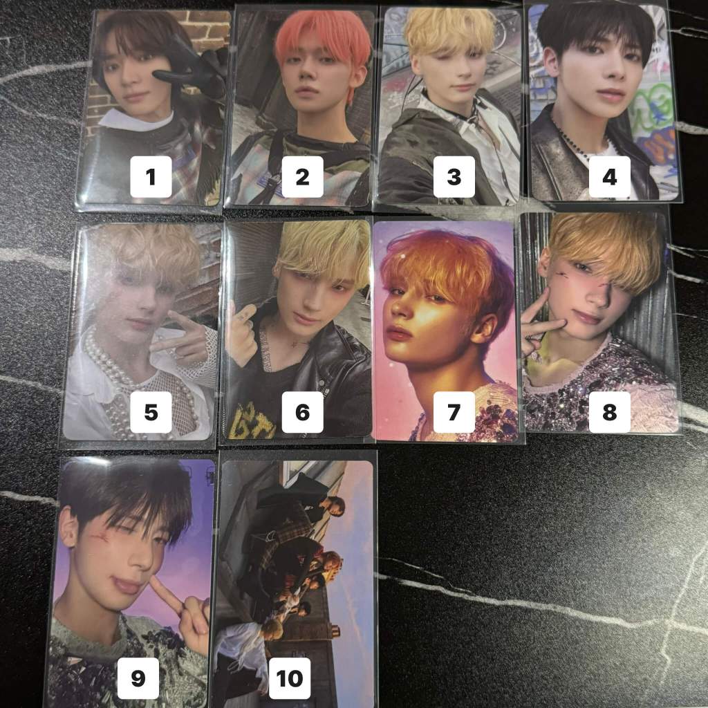 Photocard Official TXT Tomorrow x Together Tubatu PC Poca Yeonjun Soobin Beomgyu Taehyun Huening Kai