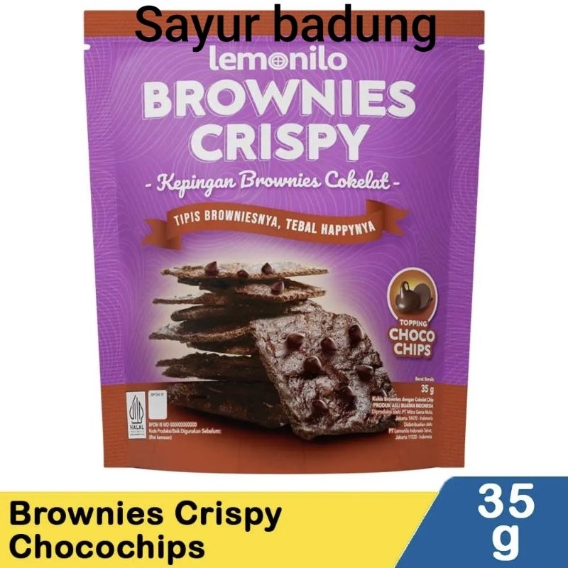 

Brownies Crispy Lemonilo 35gr_ sayur badung